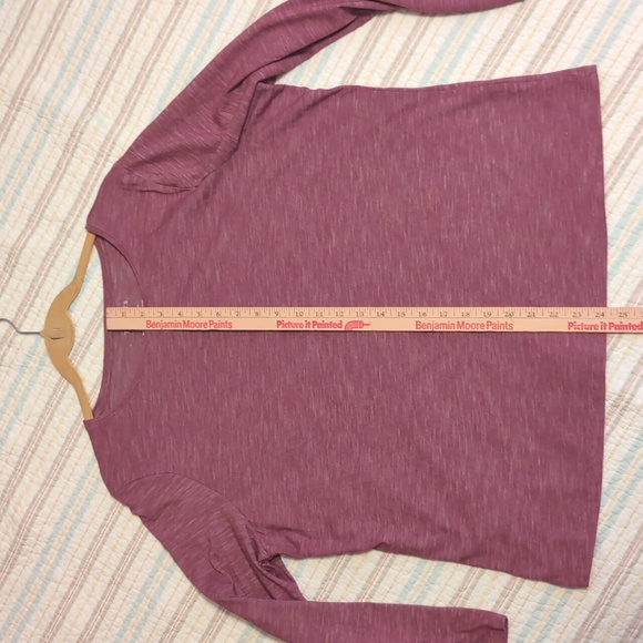 Tabot's Raspberry Long Sleeve Top - Picture 3 of 6